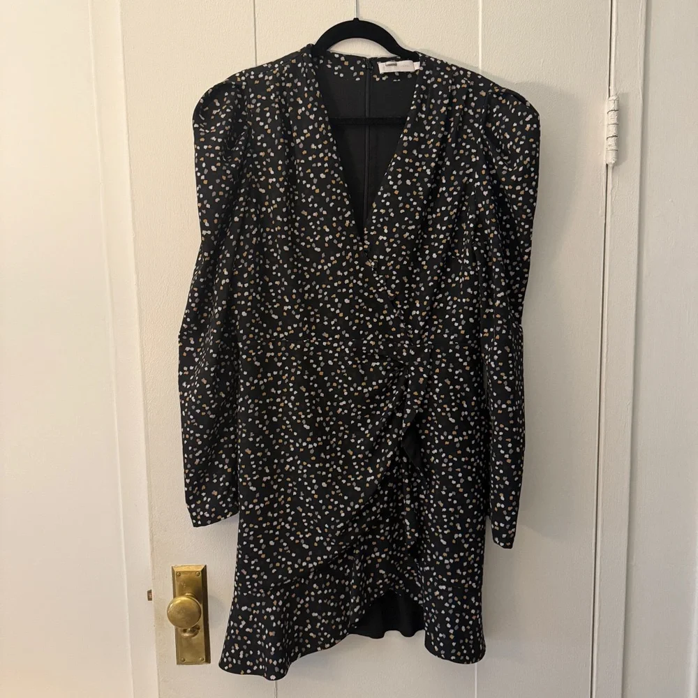 Jonathan Simkhai Marina Printed Crepe Dress - Picture 6 of 9